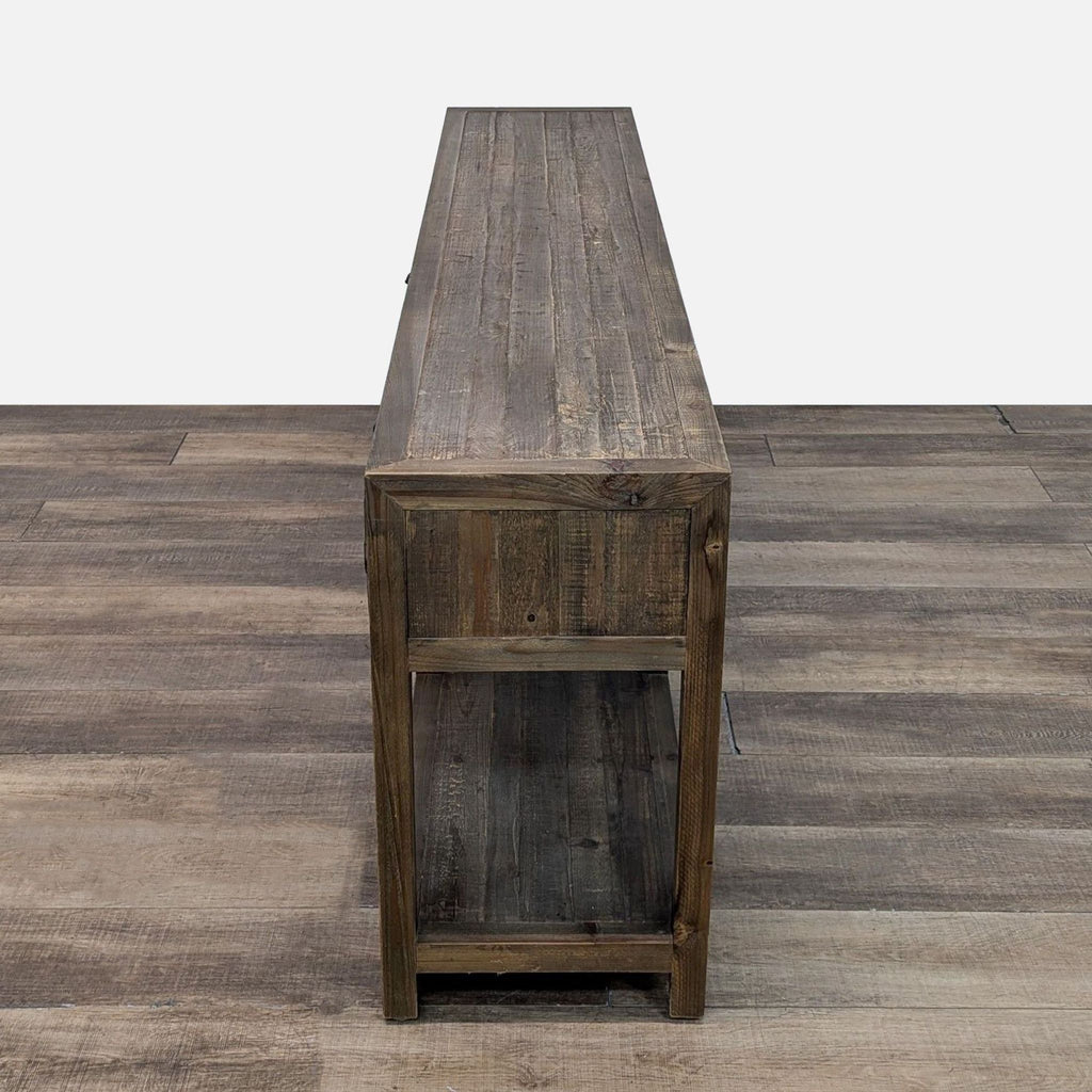 Restoration Hardware Three Drawer Console Table