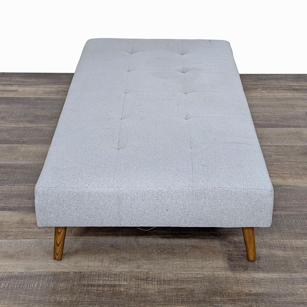 West Elm Modern Gray Upholstered Daybed