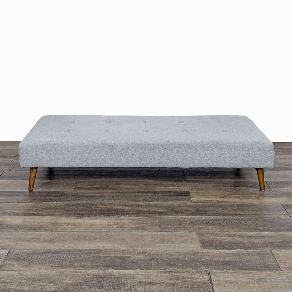 West Elm Modern Gray Upholstered Daybed