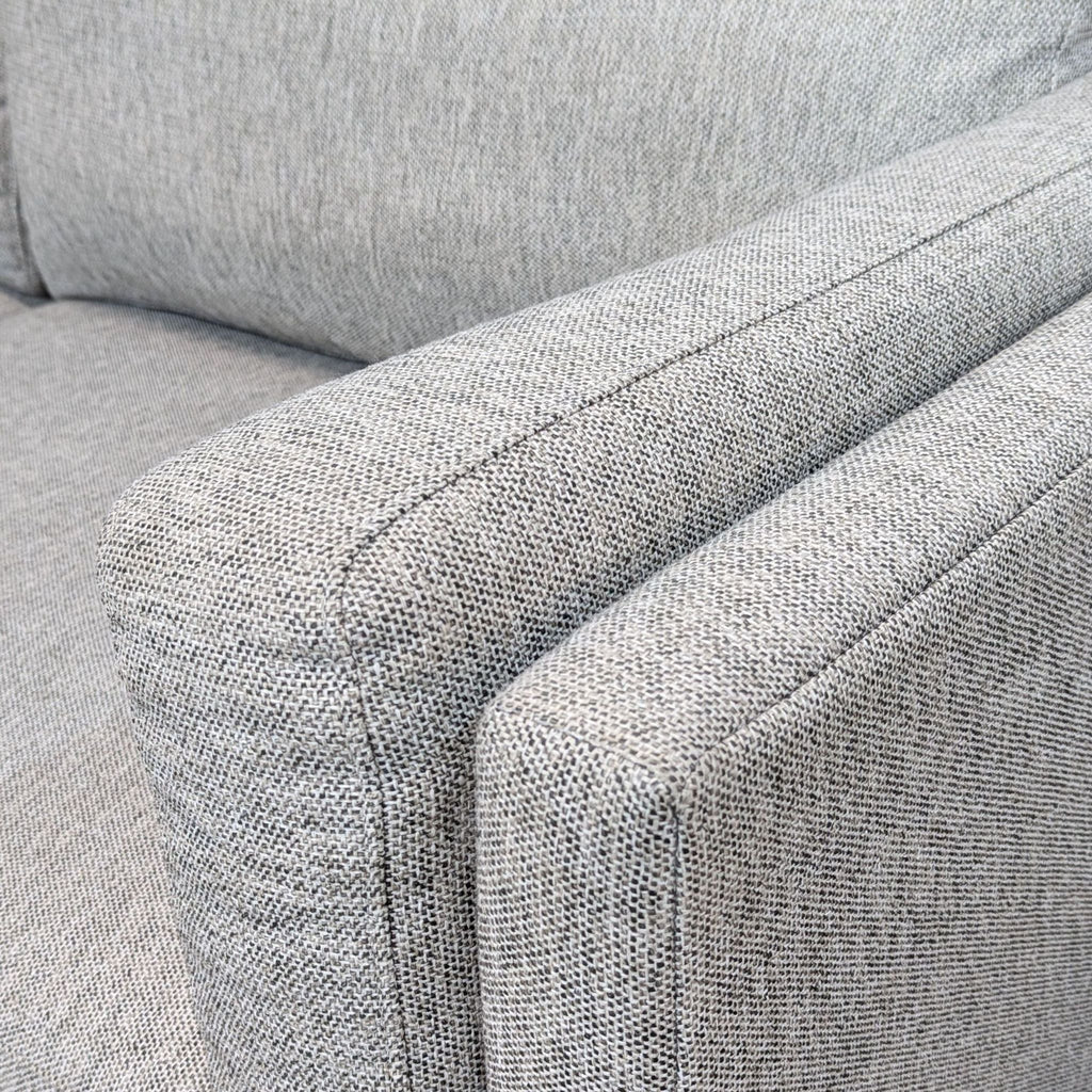 Modern Cade Loveseat by Room and Board in Tepic Cement