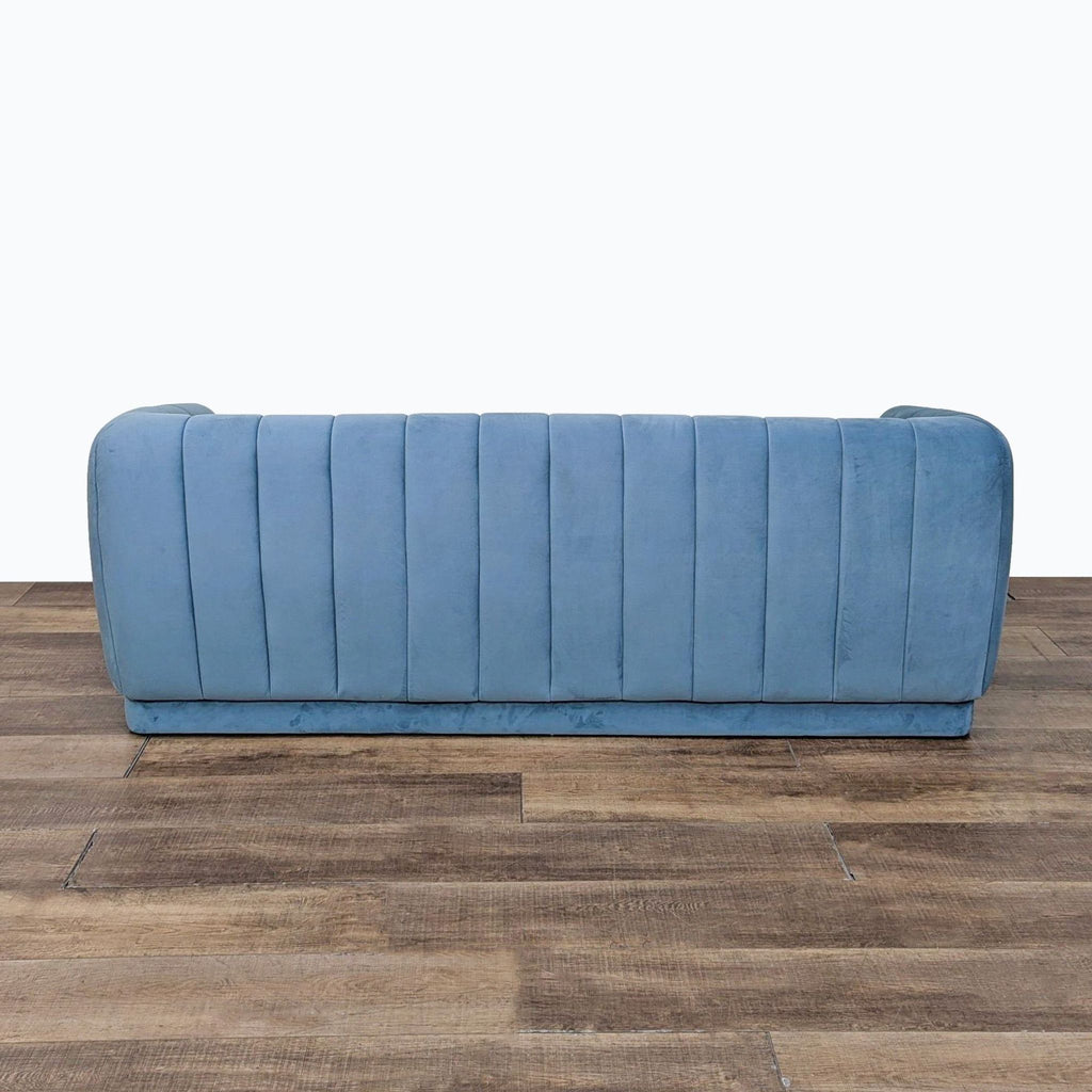 Tov Arno Gray Velvet Sofa