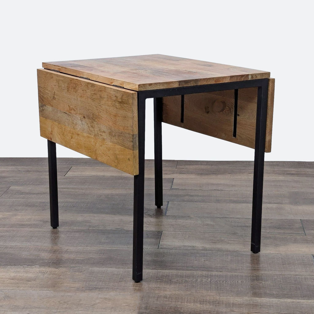 West Elm Box-Frame Drop-Leaf Dining Table