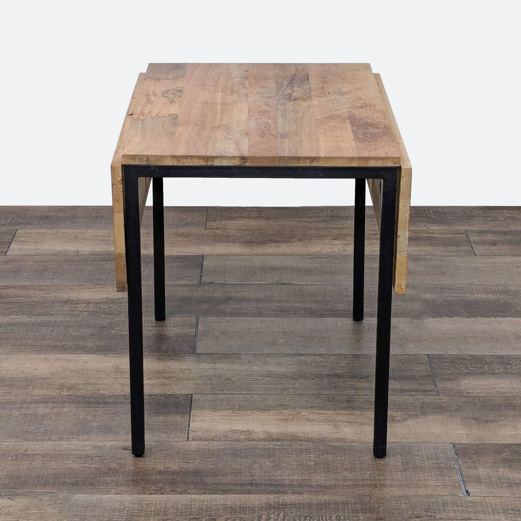 West Elm Box-Frame Drop-Leaf Dining Table