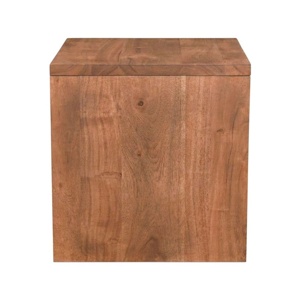 a wooden box sitting on top of a wooden table 