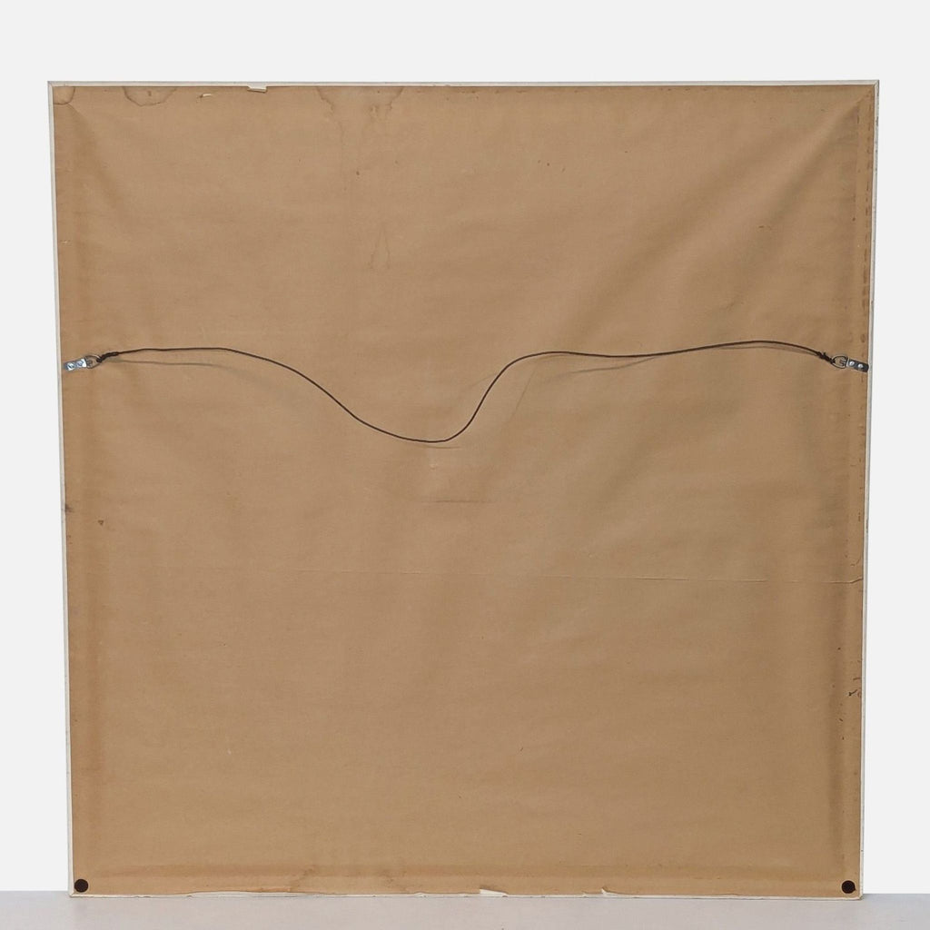 a piece of wood with a tag on it 