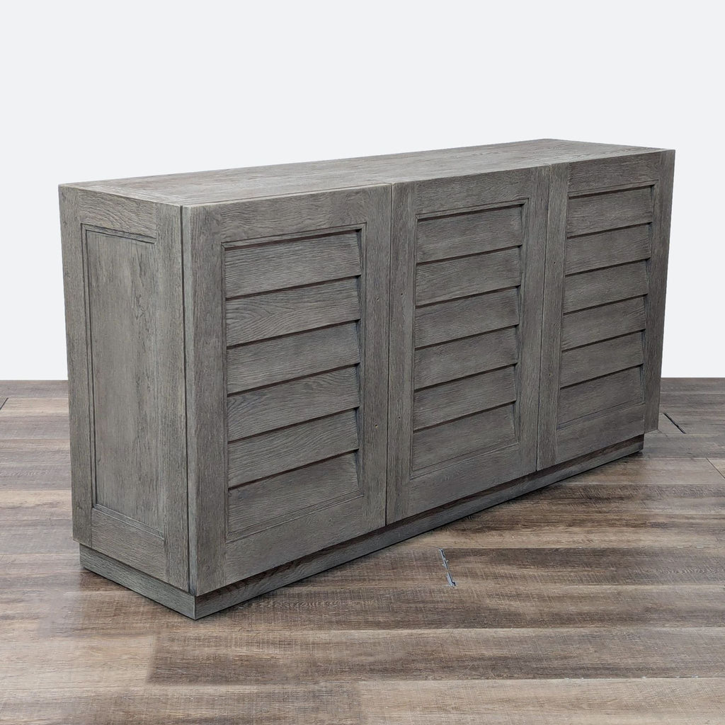 Restoration Hardware Credenza with Louvered Doors