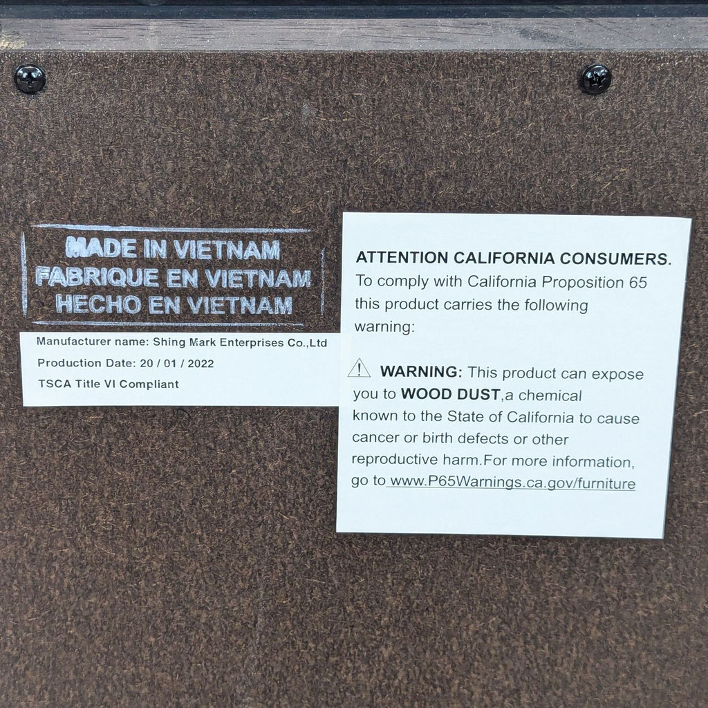 CORT Transitional Wooden 5-Drawer Dresser