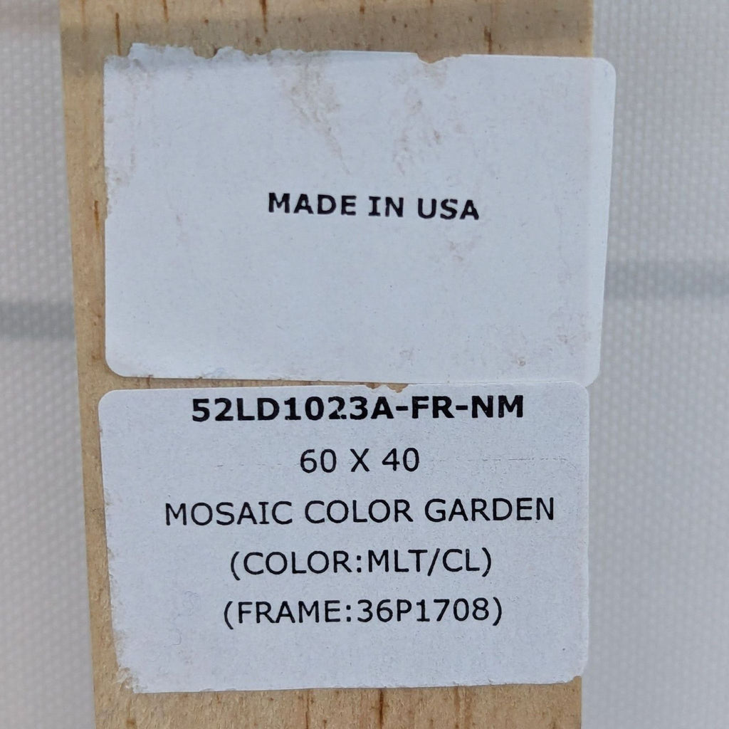 a wooden sign with a wooden handle 