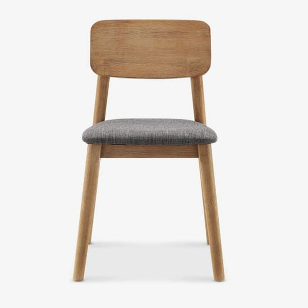 a chair with a wooden seat and a wooden chair frame 