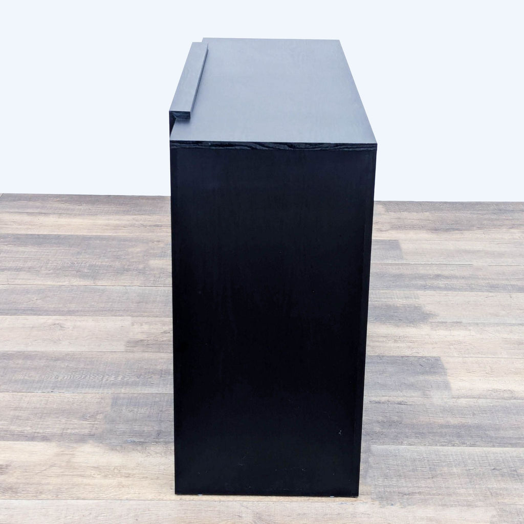 Wood One Drawer Console Table with Shelf