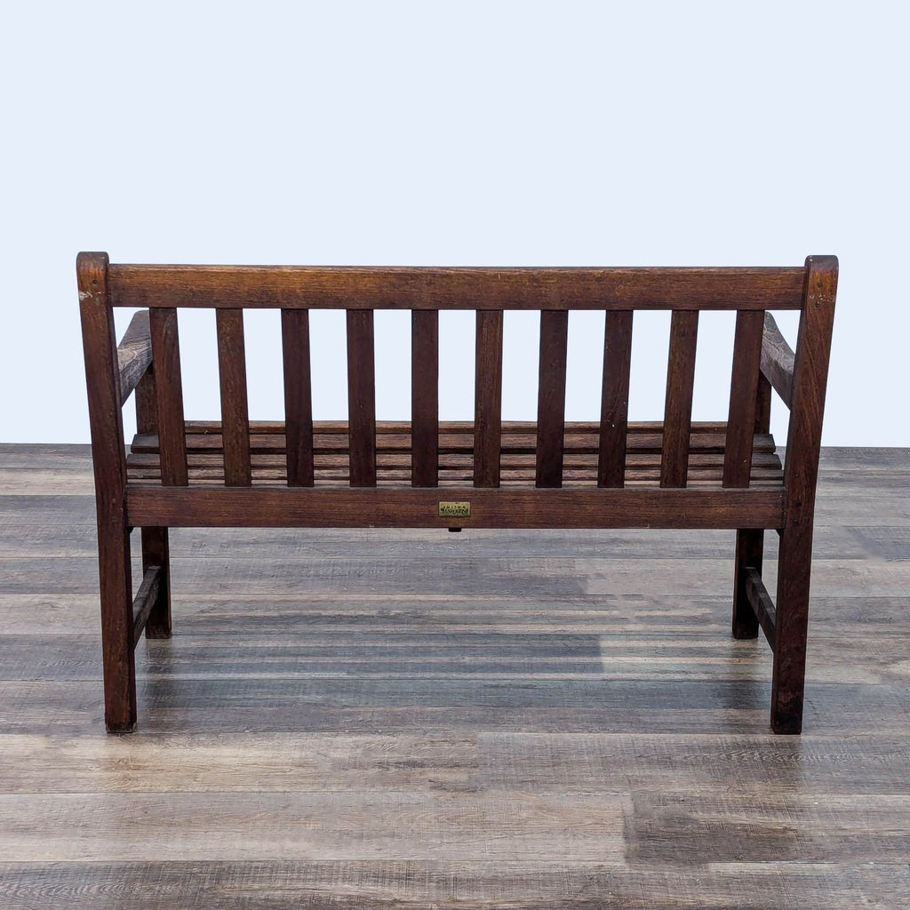 Smith & Hawken Teak Outdoor Bench