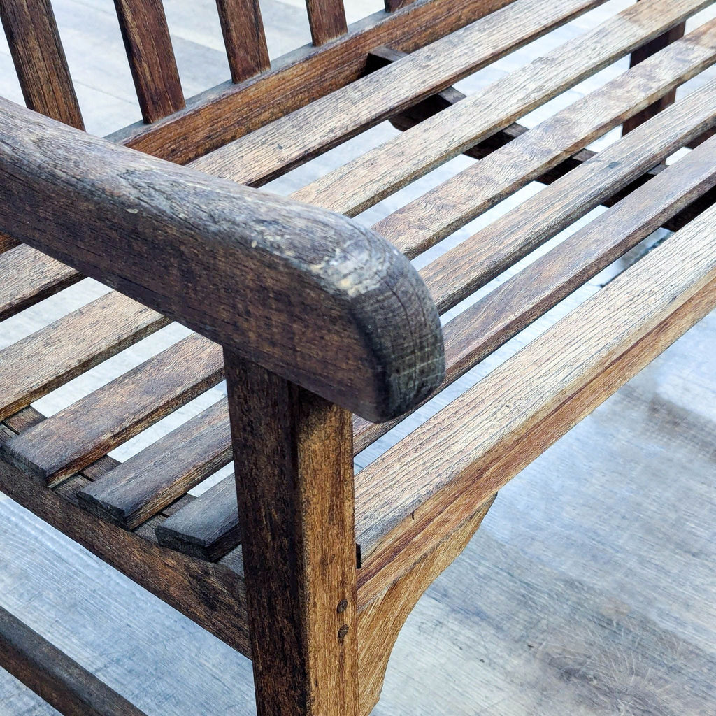 Smith & Hawken Teak Outdoor Bench