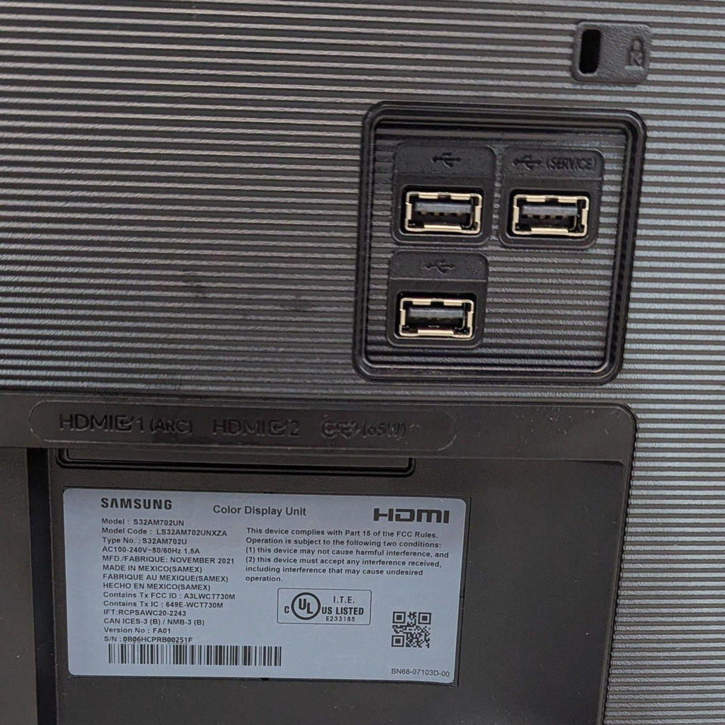 Samsung Smart Monitor - Seamless Connectivity and Sleek Design