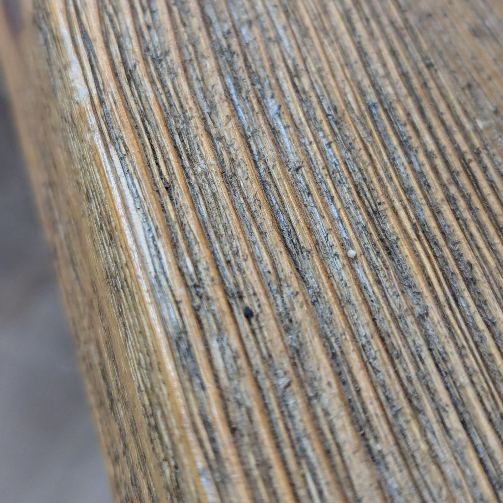 Rustic Solid Wood Bench