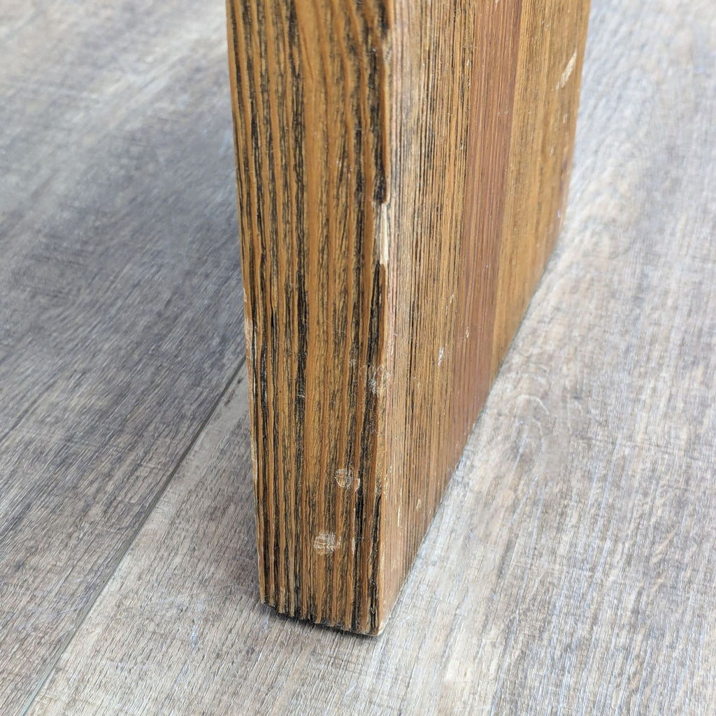 Rustic Solid Wood Bench