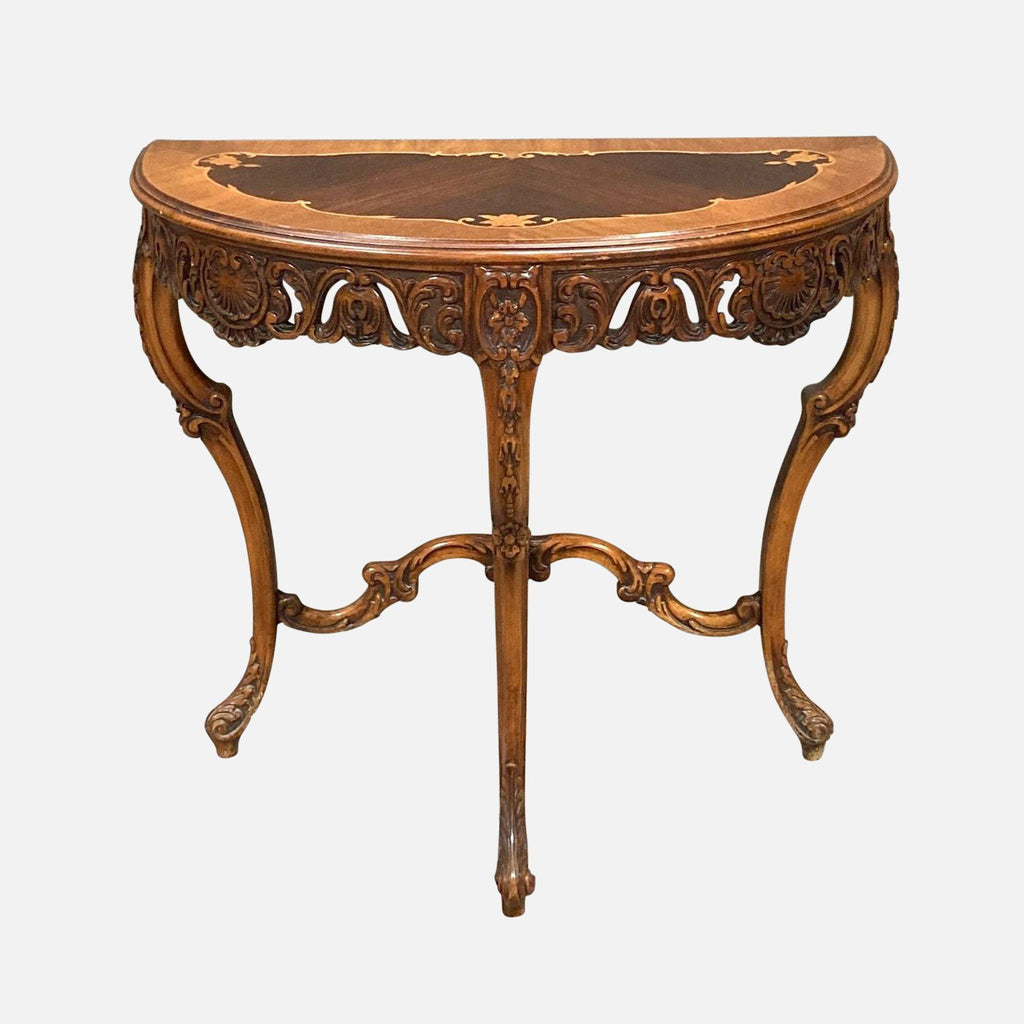 a wooden table with a wooden chair and a wooden table top 