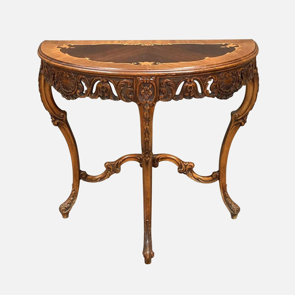 a wooden table with a wooden chair and a wooden table top 