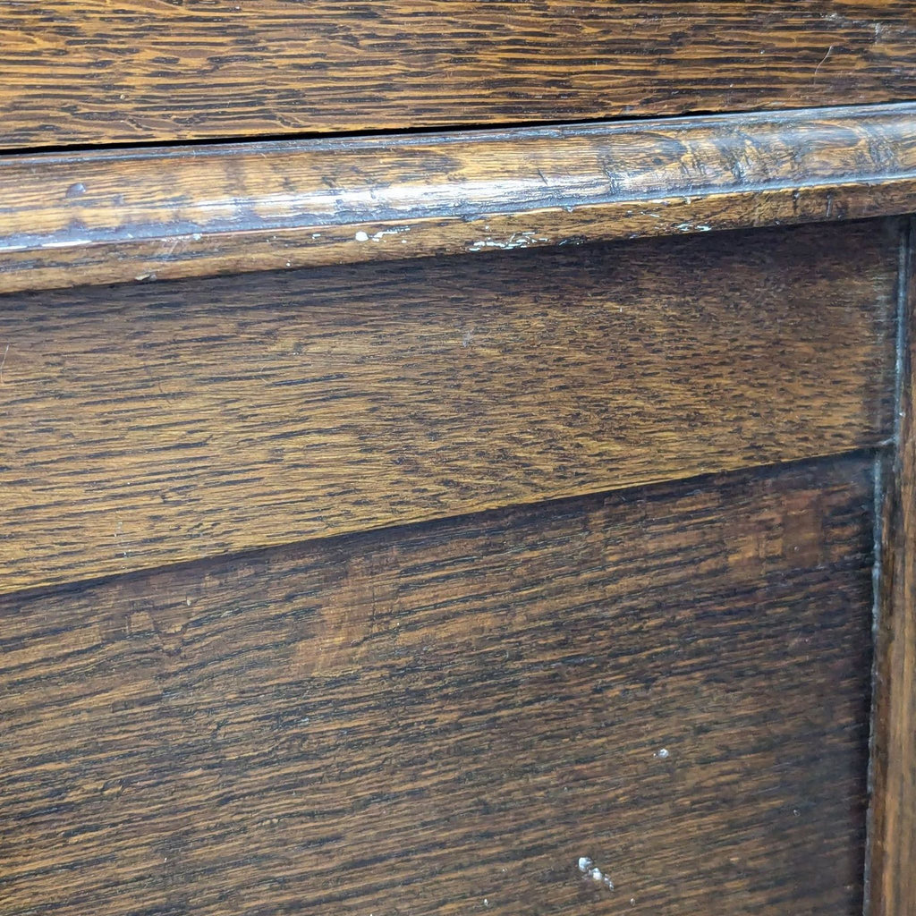 Vintage Oak Armoire