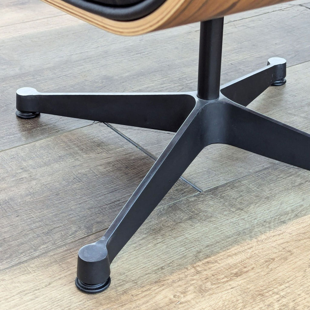 Eames Style Mid Century Modern Lounge Chair and Ottoman