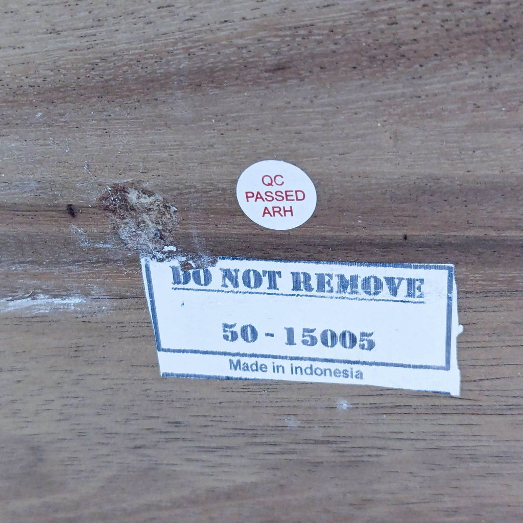 Industrial Wooden Desk with Metal Legs