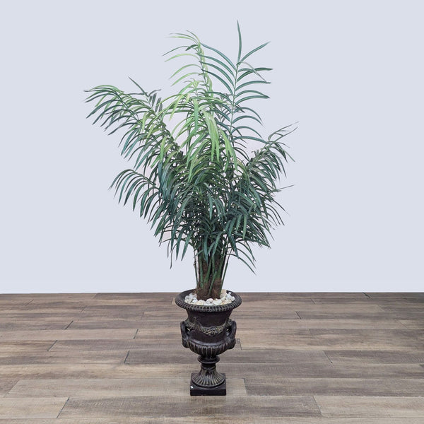 a plant that is in a vase on a table 