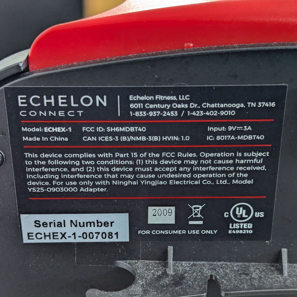 Echelon ECHEX-1 Smart Connect Indoor Cycling Exercise Bike