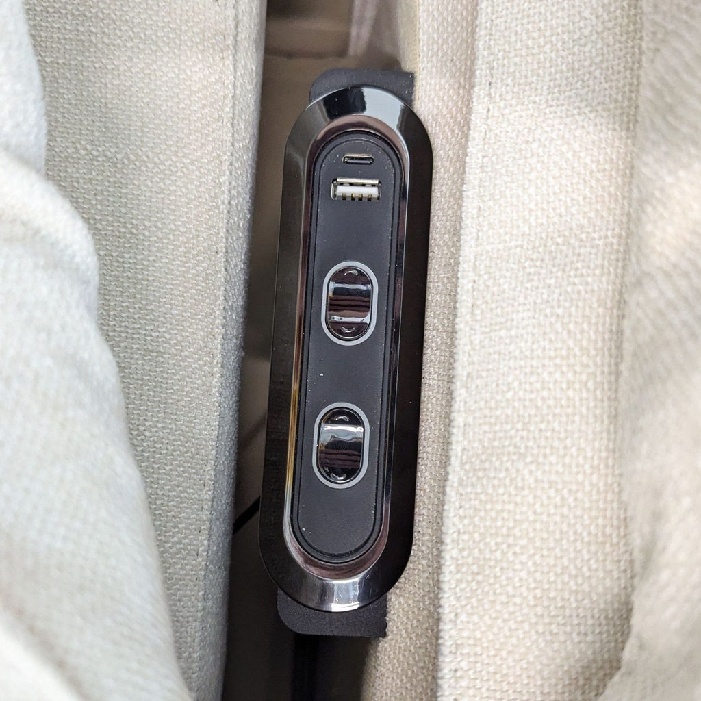 Homebody Luxe 3-Seat Reclining Sofa in Coconut