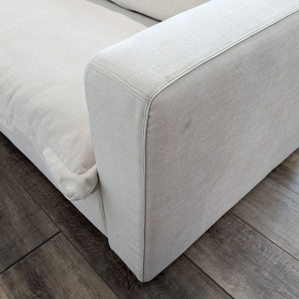 Homebody Luxe 3-Seat Reclining Sofa in Coconut