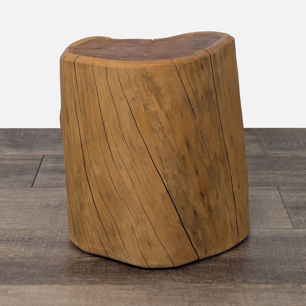 Tree Stump Accent Table
