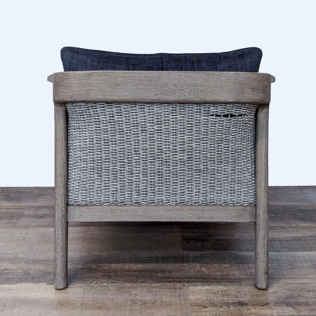 Restoration Hardware Malta Teak Lounge Chair