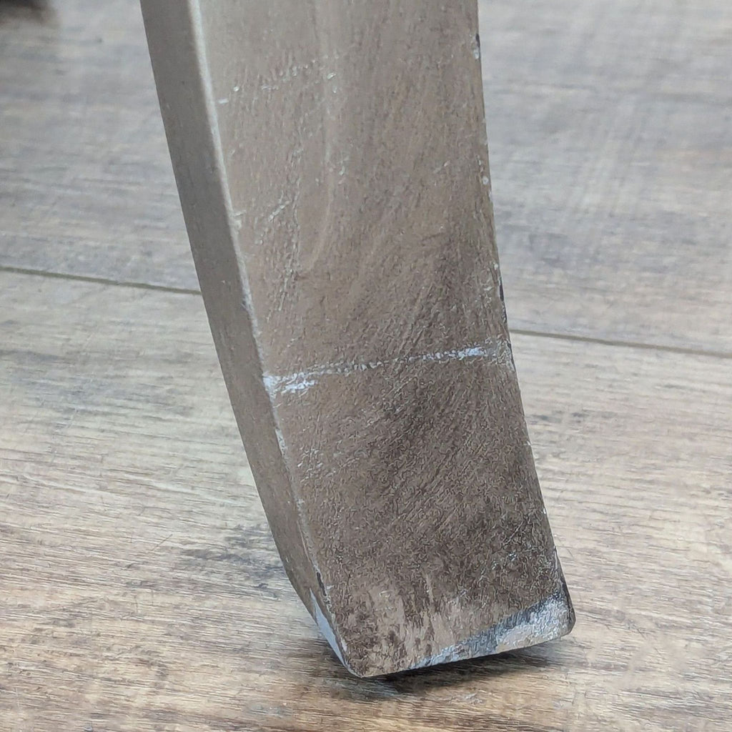 Pier 1 Imports Two Drawer Silver Gilded Nightstand/End Table