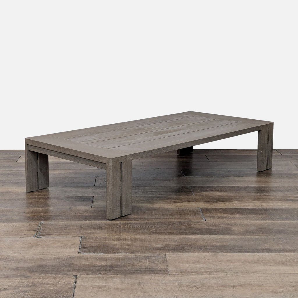 Restoration Hardware Matira Weathered Teak Outdoor Coffee Table - Accepted Offer (25.00% discount)