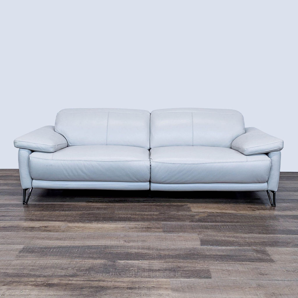 Voss Power Reclining Modern Leather Sofa by Scandinavian Designs