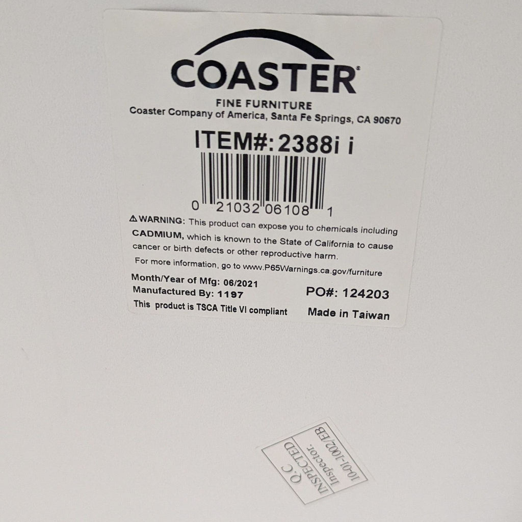 Coaster Retro 5-Piece Black and White Round Dining Set with Chrome Accents