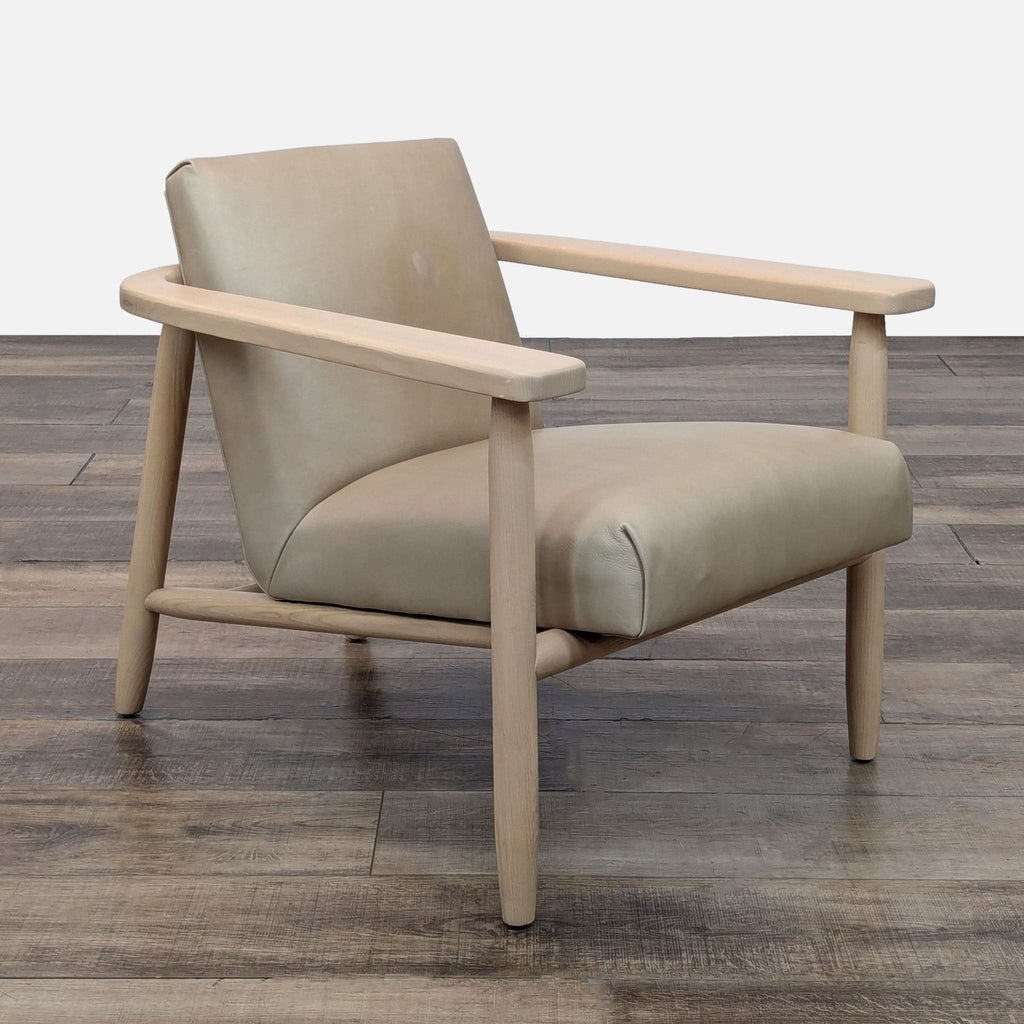 Four Hands Arnett Leather Modern Armchair