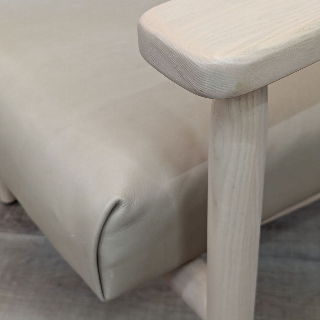 Four Hands Arnett Leather Modern Armchair