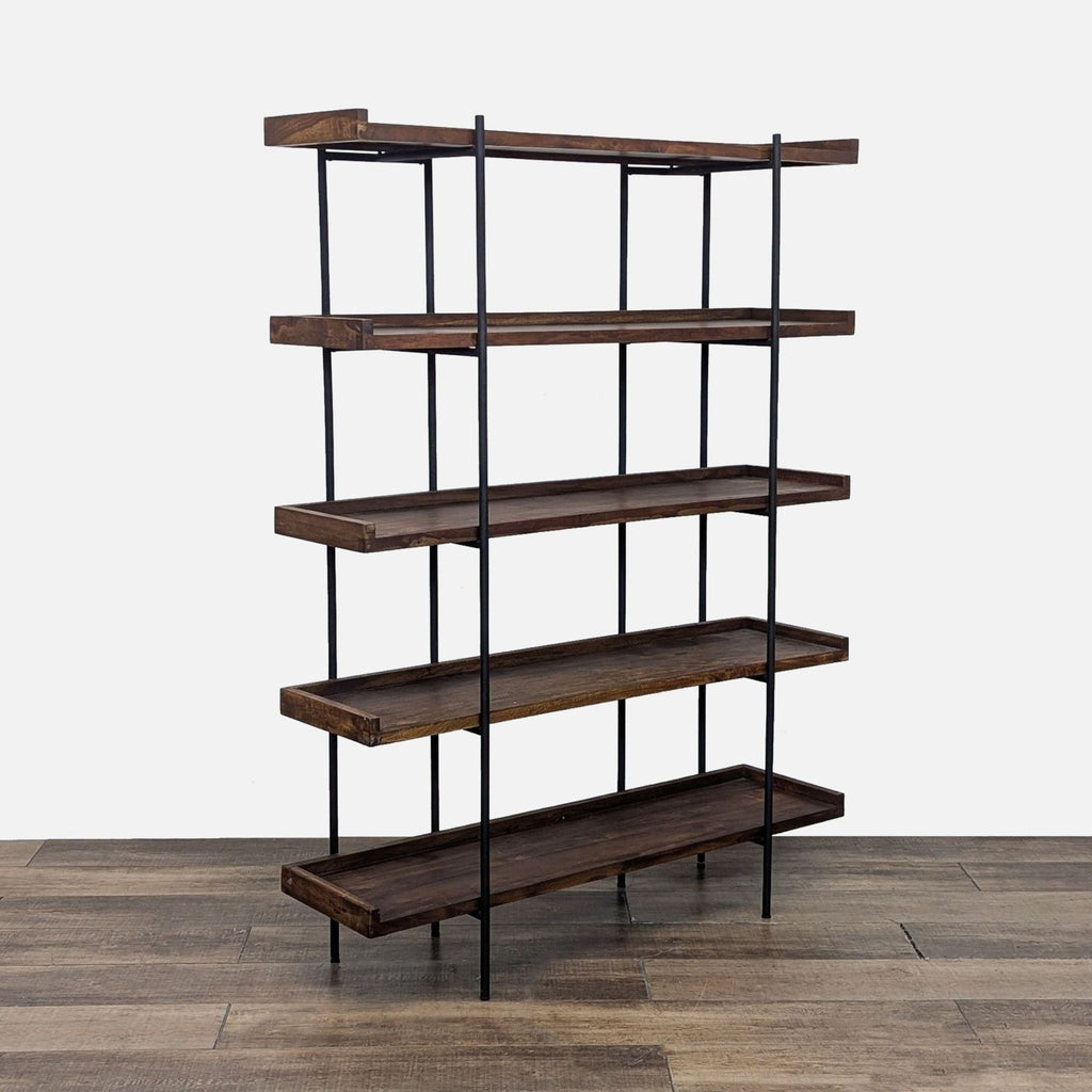 Crate & Barrell Beckett Industrial Bookshelf