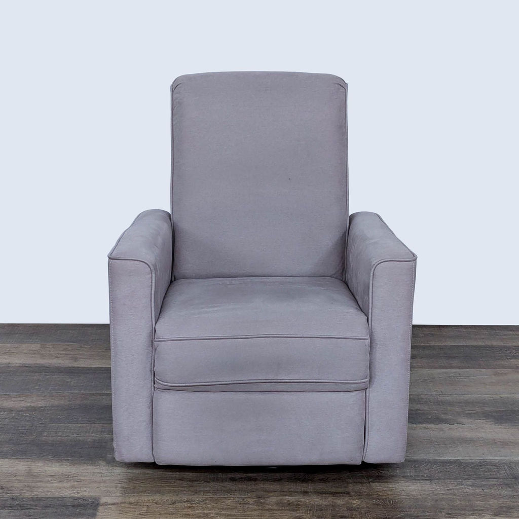 Evolur Lounge gray recliner for comfort and style.  