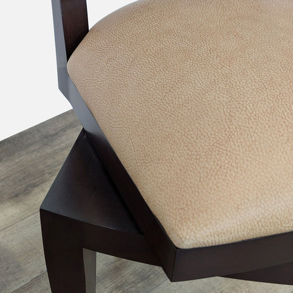 Berman Rosetti Grid Swivel Leather Bar Stool - Accepted Offer (76.80% discount)