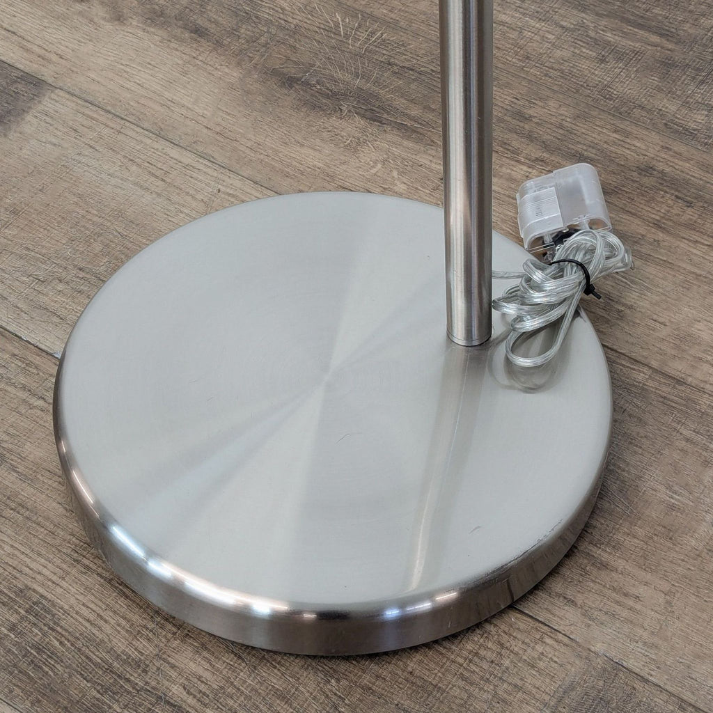 CB2 Big Dipper Arc Brushed-Nickel Floor Lamp