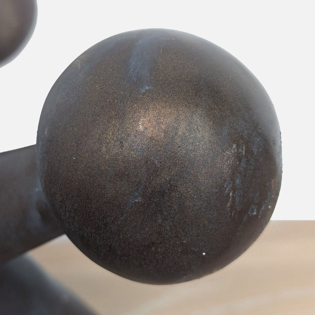 Metal Jack Sculpture for Home Decor