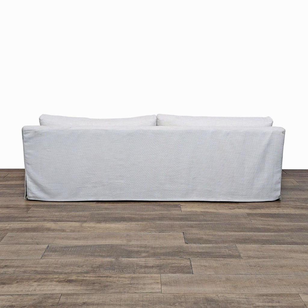 Restoration Hardware Belgian Track Arm Slipcovered Sofa
