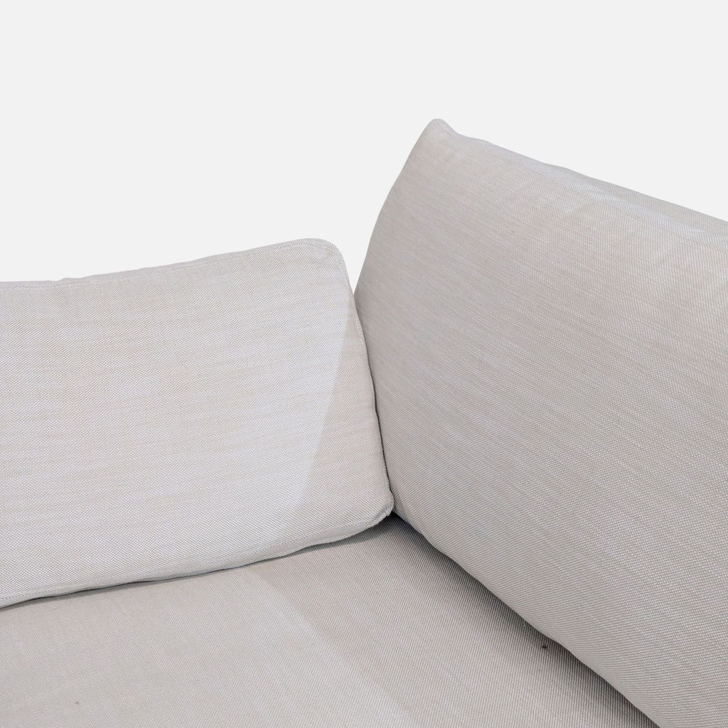 Restoration Hardware Belgian Track Arm Slipcovered Sofa