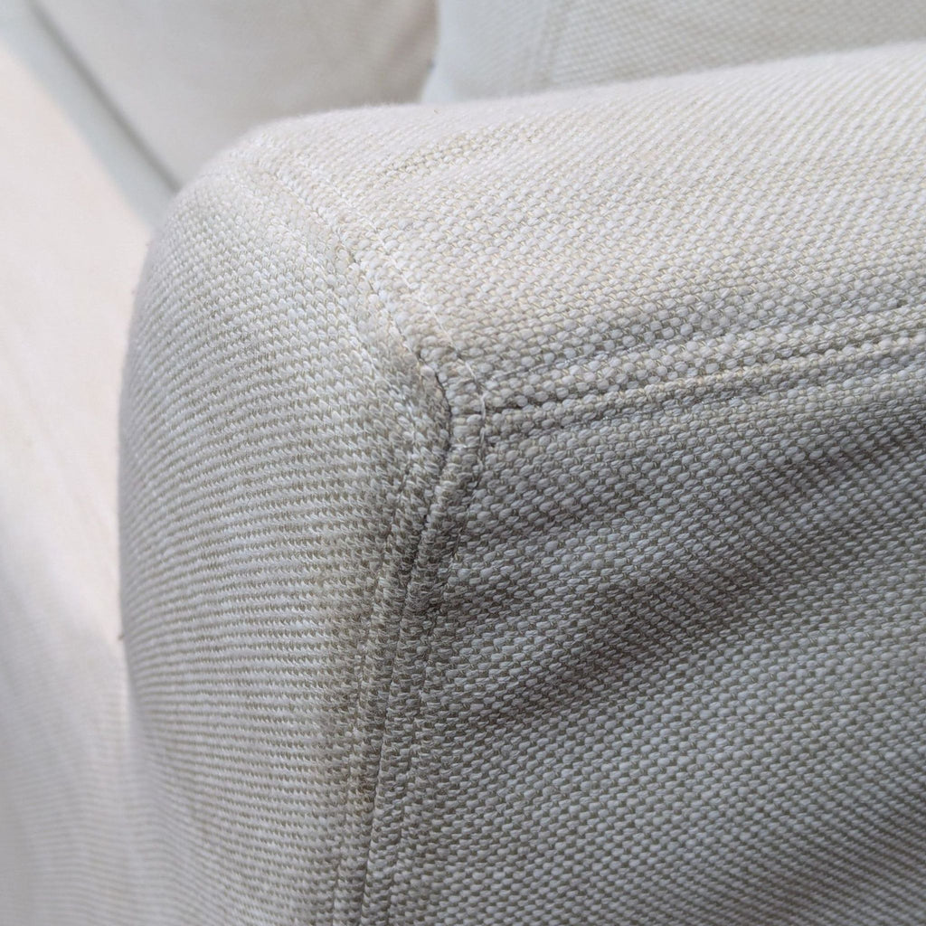 Restoration Hardware Belgian Track Arm Slipcovered Sofa