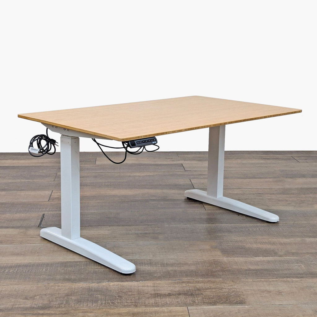 Fully Jarvis Bamboo Adjustable Height Standing Desk