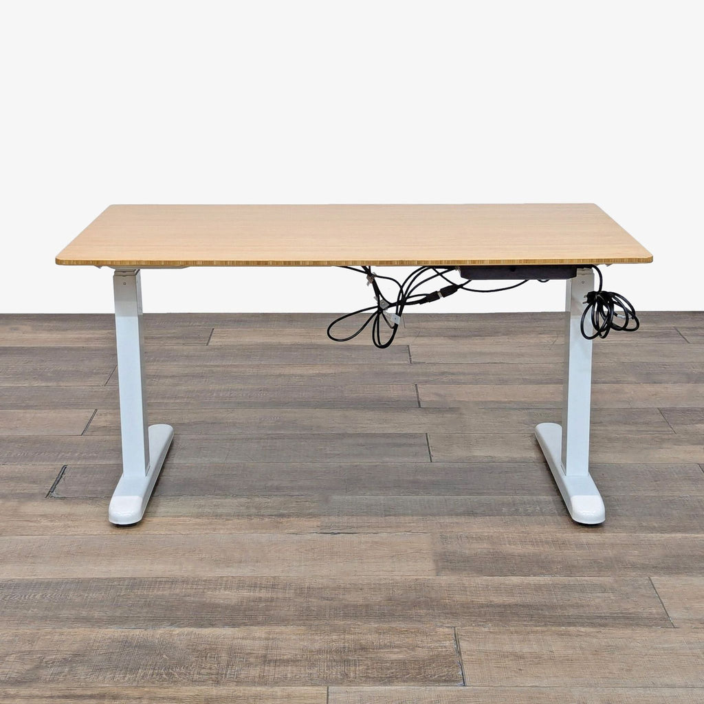 Fully Jarvis Bamboo Adjustable Height Standing Desk