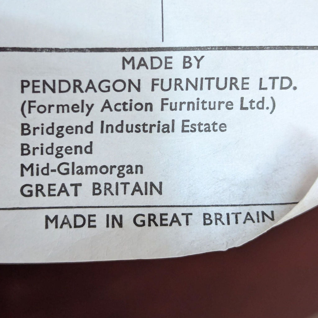 Pendragon Red Leather Classic Chesterfield 3-Seat Sofa