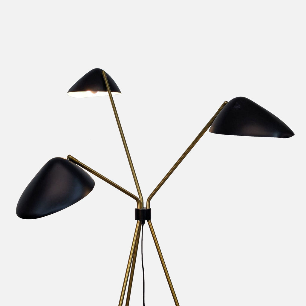 a street sign with a light on it 