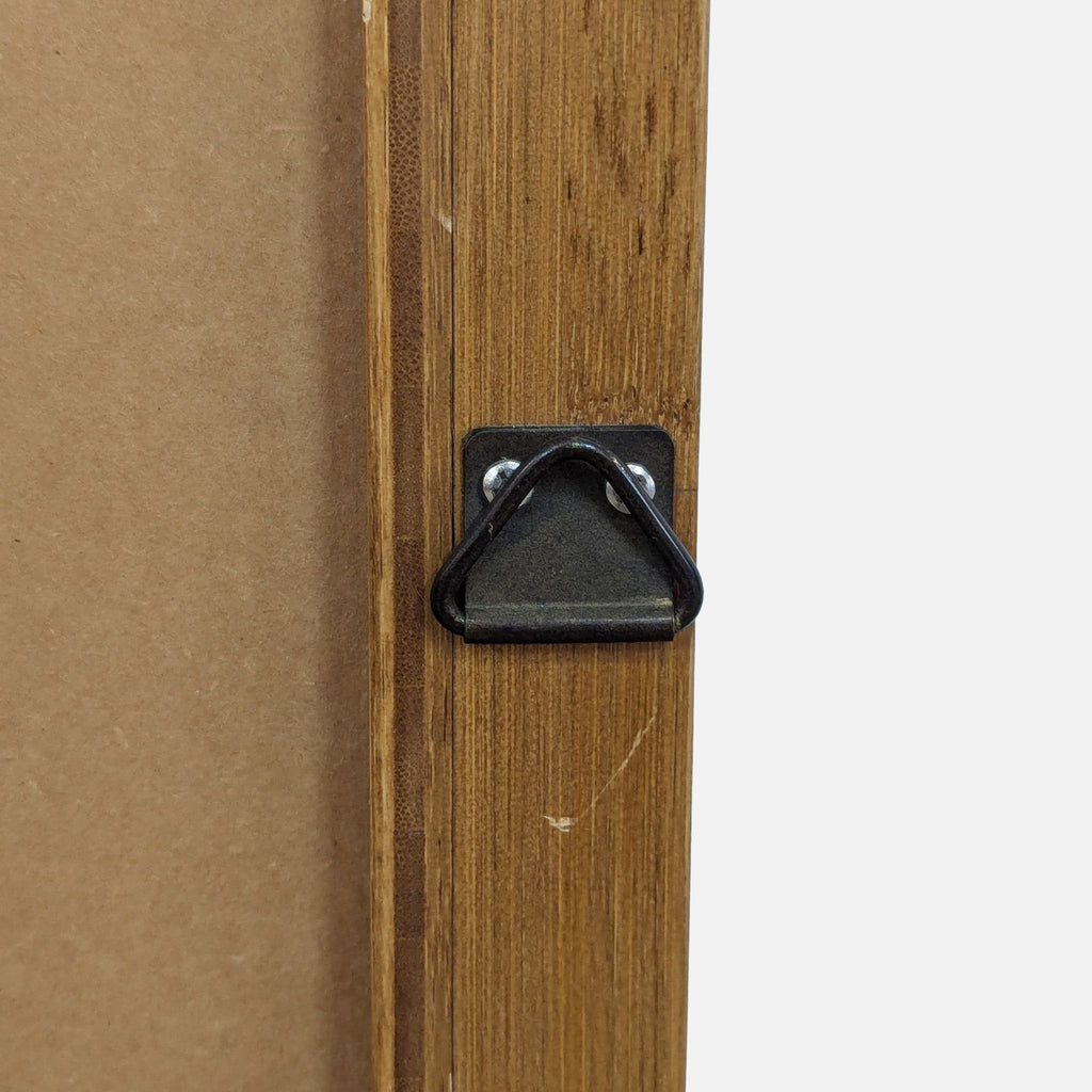 Crate & Barrel Wood Framed Mirror