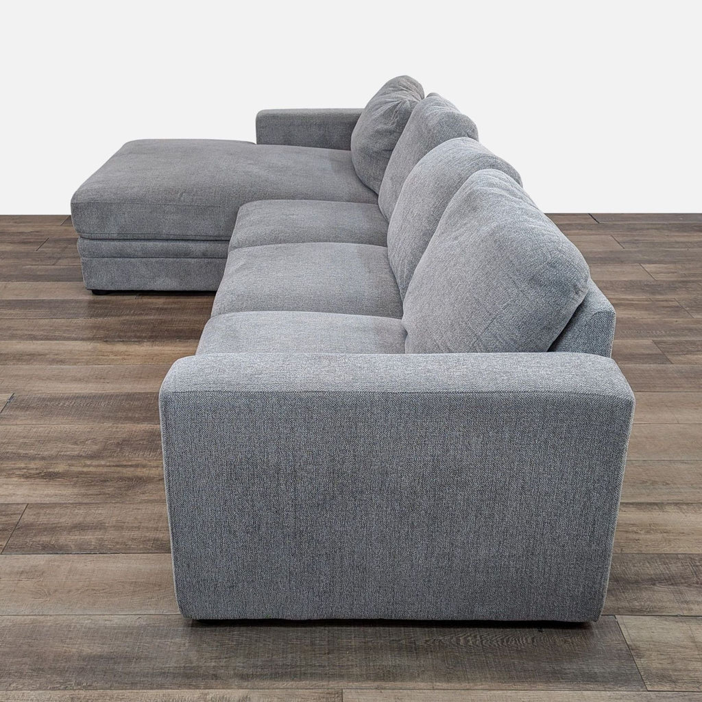 Zoy Home Modern Toledo Sectional with Chaise